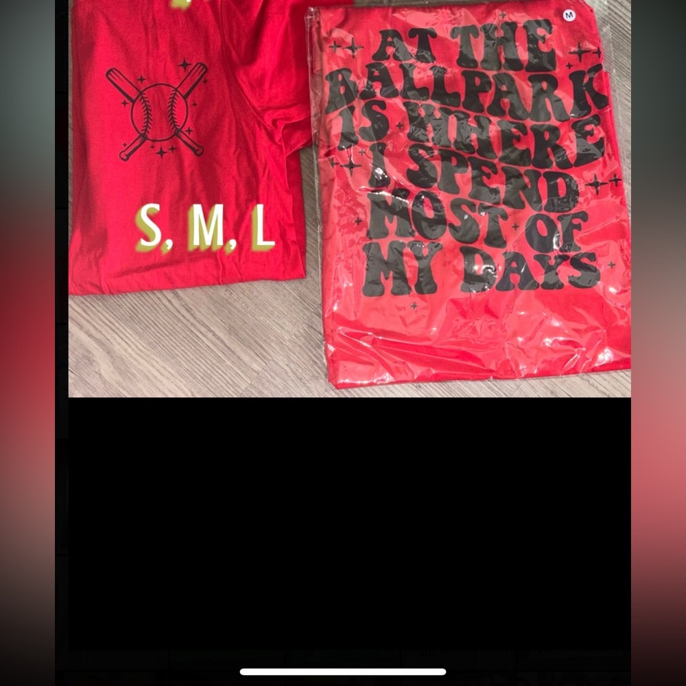 Womens baseball shirt